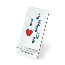 Load image into Gallery viewer, Phone Stand - I Love Jesus Quote Display - Perfect Gift for Holidays - Ana.s.CameraWork