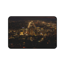 Load image into Gallery viewer, Desk Mat - Winter Night Ensign Peak Nature Park Utah Salt Lake City - Ana.s.CameraWork