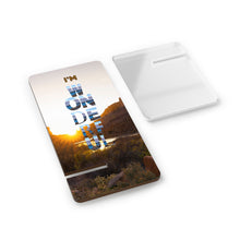 Load image into Gallery viewer, Mobile Display Stand -'I'm wonderful' Moab Utah Sunset - Ana.s.CameraWork