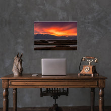 Load image into Gallery viewer, "Firelit Serenity Over Great Salt Lake" - Ana.s.CameraWork