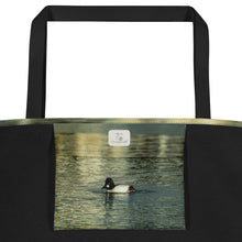 Load image into Gallery viewer, Spacious inner tote bag from the Water Color collection by Ana's CameraWork
