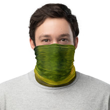 Load image into Gallery viewer, Versatile neck gaiter that is worn to cover the face and matches Ana's CameraWork's perfect and balanced tote bag.