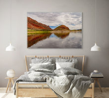 Load image into Gallery viewer, limited edition print captures the serene beauty of Flaming Gorge with stunning detail. Size 40x60