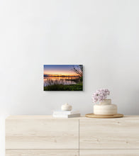 Load image into Gallery viewer, Metal prints - Bountiful Lake and Blue Heron - Ana.s.CameraWork