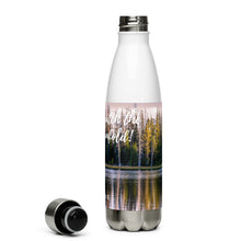 Load image into Gallery viewer, Water bottle - Grin and watch the raimbow unfould - Crystal Lake, UT. - Ana.s.CameraWork