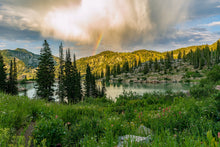 Load image into Gallery viewer, "Vibrant Rainbow - Serene beauty of Cecret Lake, UT."- Limited Edition Fine Art Print on Hahnemühle Photo Rag paper."
