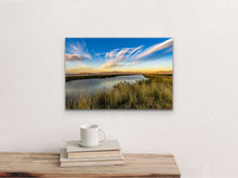 Load image into Gallery viewer, •	" Hypothetical Meaning 16" x 24" - A captivating scene paired with books and a vase for a stylish decor touch."