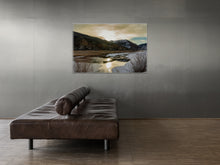Load image into Gallery viewer, •	"’Spring Sunrise at Lost Creek Reservoir’ 40" x 60" - Enchanting art in a waiting room, showcasing its grandeur and impact."
