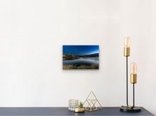 Load image into Gallery viewer, "’Strange Moon Reflection’ 8" x 12" - A smaller yet impactful piece, ideal for cozy spaces, paired with the same elegant stylish."