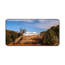 Load image into Gallery viewer, Desk Mat Winter Landscape La Sal Mountains - Ana.s.CameraWork
