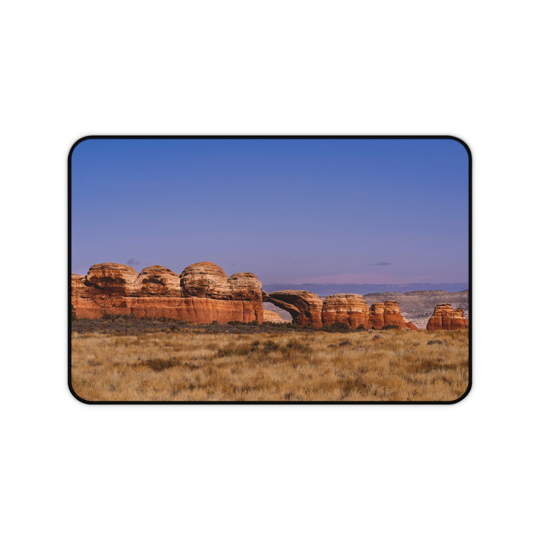 Desk Mat Moab National Park Artwork November 12, 2021 - Ana.s.CameraWork