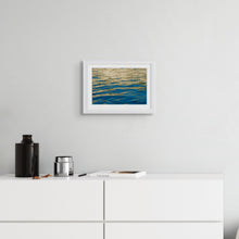 Load image into Gallery viewer, Gold &amp; Turquoise Like Calm in Motion
