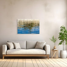 Load image into Gallery viewer, Gold &amp; Sky Blue A Reflection of Clarity

