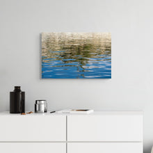 Load image into Gallery viewer, Gold &amp; Sky Blue A Reflection of Clarity
