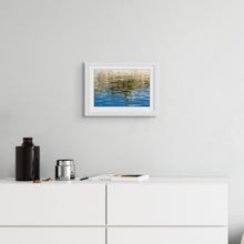 Load image into Gallery viewer, Gold &amp; Sky Blue A Reflection of Clarity
