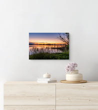 Load image into Gallery viewer, Metal prints - Bountiful Lake and Blue Heron - Ana.s.CameraWork
