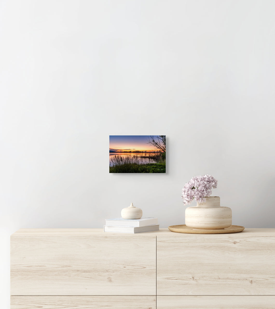 Metal prints - Bountiful Lake and Blue Heron - Ana.s.CameraWork