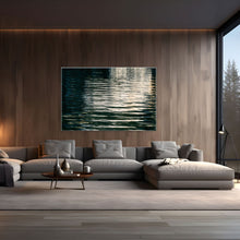 Load image into Gallery viewer, Gold &amp; Deep Blue-Green Mystery Beneath the Surface
