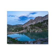 Load image into Gallery viewer, Metal Print - Cloudy Sky over Cecret Lake
