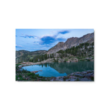 Load image into Gallery viewer, Metal Print - Cloudy Sky over Cecret Lake
