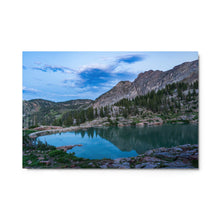 Load image into Gallery viewer, Metal Print - Cloudy Sky over Cecret Lake
