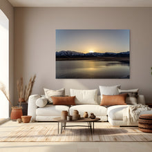 Load image into Gallery viewer, Golden Serenity: Grantsville Reservoir at Sunset
