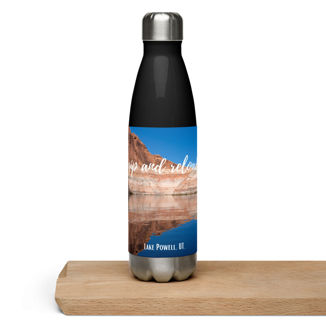 Water bottle - Sip and reload – Lake Powell, UT.