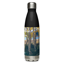 Load image into Gallery viewer, Stainless steel water bottle black 17 oz, left with Navajo Lake Printed, Collectible!

