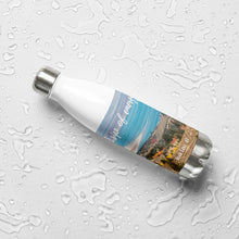 Load image into Gallery viewer, Stainless steel water bottle white 17 oz, with Bear Lake, UT., printed, Collectible!
