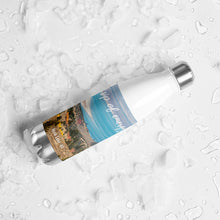 Load image into Gallery viewer, Stainless steel water bottle white 17 oz, front with Bear Lake, UT., printed, Collectible!
