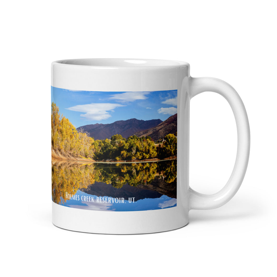 Thanksgiving mug - Holmes Creek Reservoir, UT.