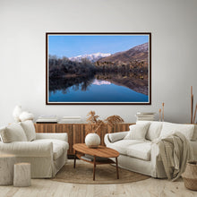 Load image into Gallery viewer, Winter - Sunset at Holmes Creek Reservoir in Layton City
