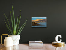 Load image into Gallery viewer, &#39;Sunset Over The Mountains&#39; - 8&quot;x12&quot; in the same corporate setting as the previous image.
